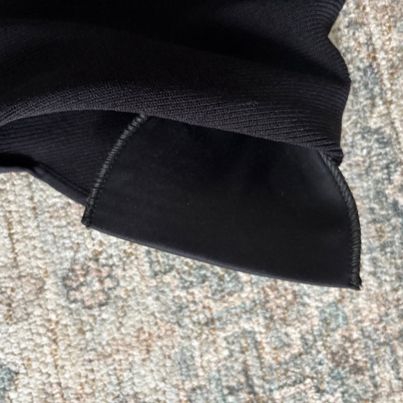 J.Crew NWT Sleeveless sweater-dress in stretch viscose blend black XXS - Picture 6 of 11